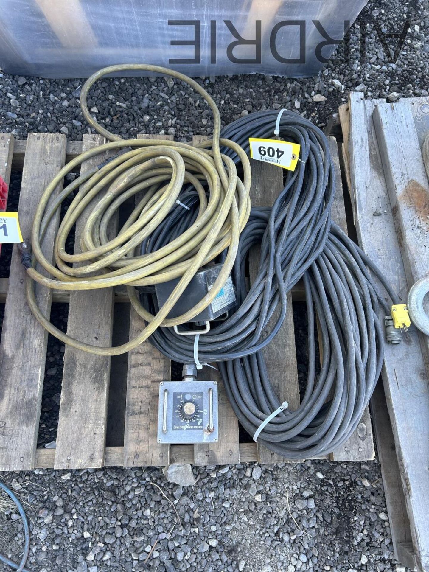 *OFFSITE* 2 - KRISTIAN WELDER REMOTES, 1HP, 110V POWER CORD