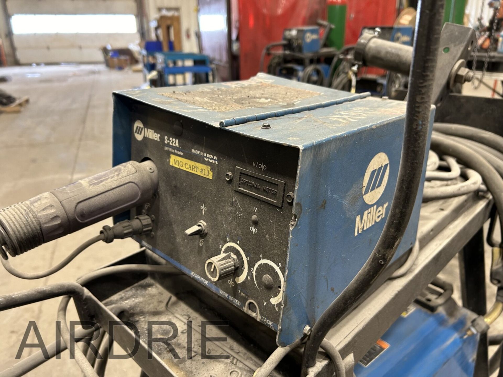 *OFFSITE* MILLER XMT 304 CC/CV DC INVERTER WELDING POWER SOURCE S/N LB514701, MILLER 22 A 24V WIRE - Image 7 of 10