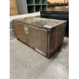 BUYERS HEAVY TRUCK TOOL BOX 36"x18"x18" (LATCH BROKEN, CONTENTS UNKNOWN)