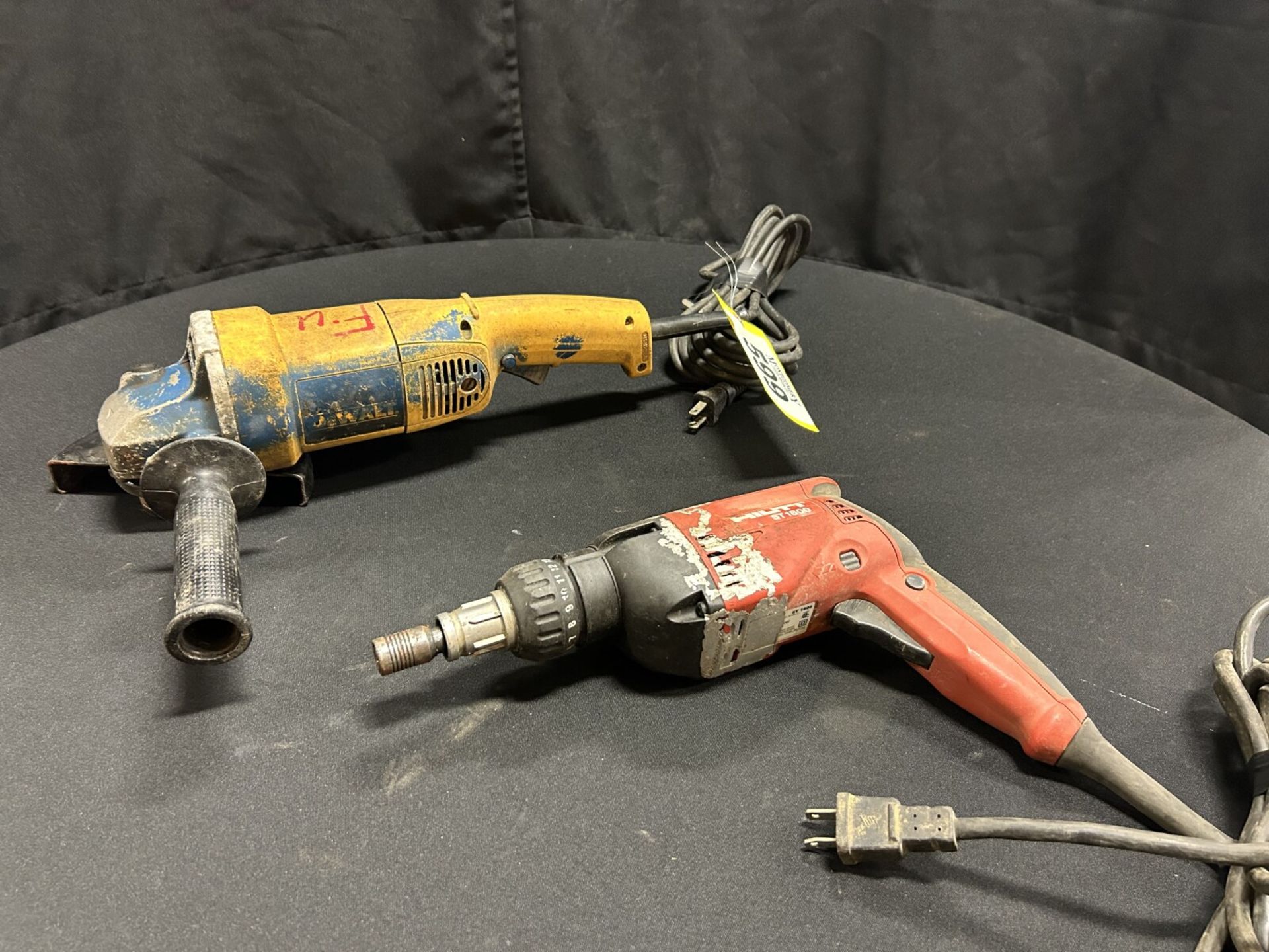 5" SIDE GRINDER, HILTI CORDED DRILL