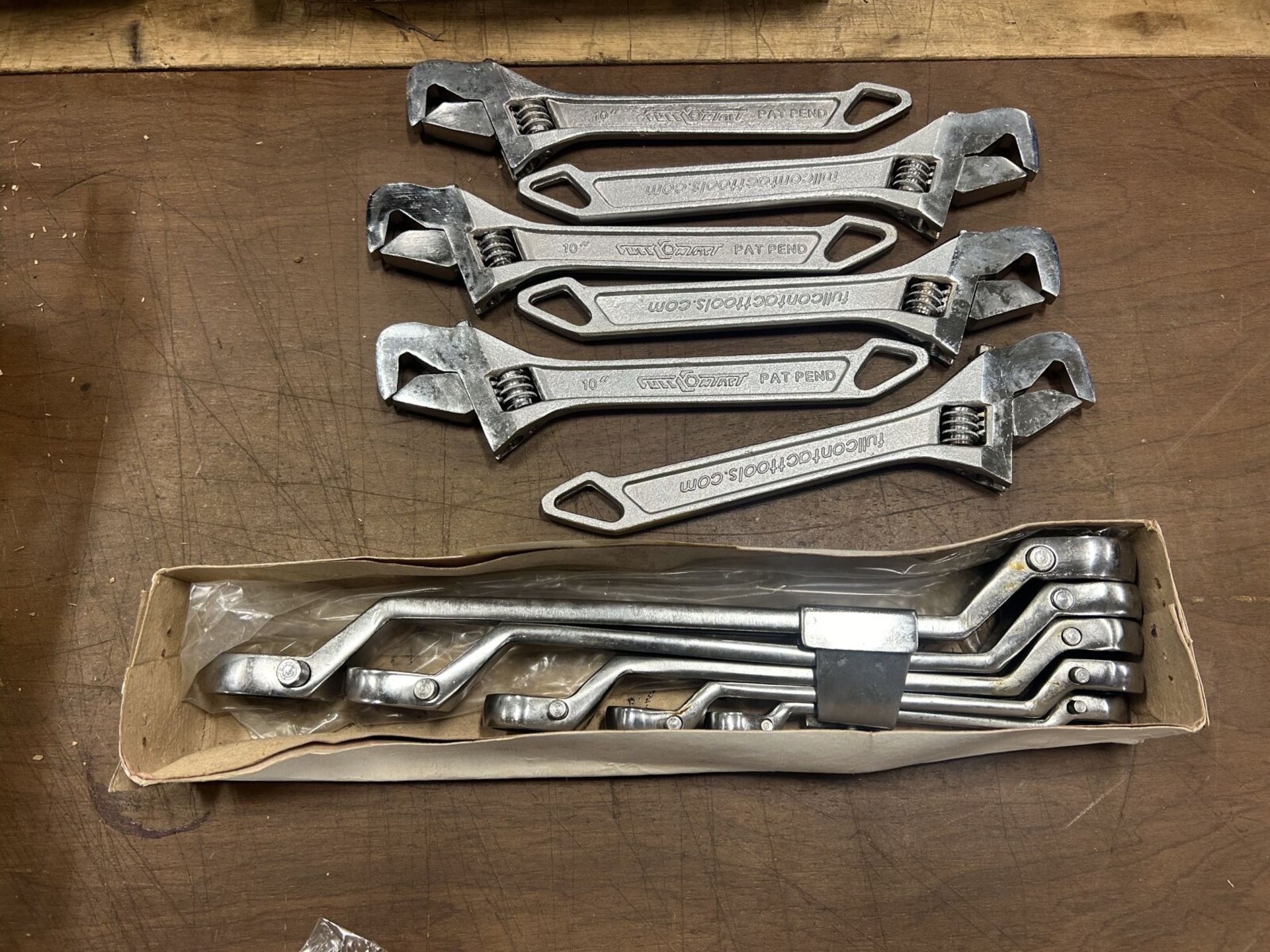 L/O - FULLCONTACT ADJUSTABLE WRENCHES, STANDARD RATCHET WRENCHES