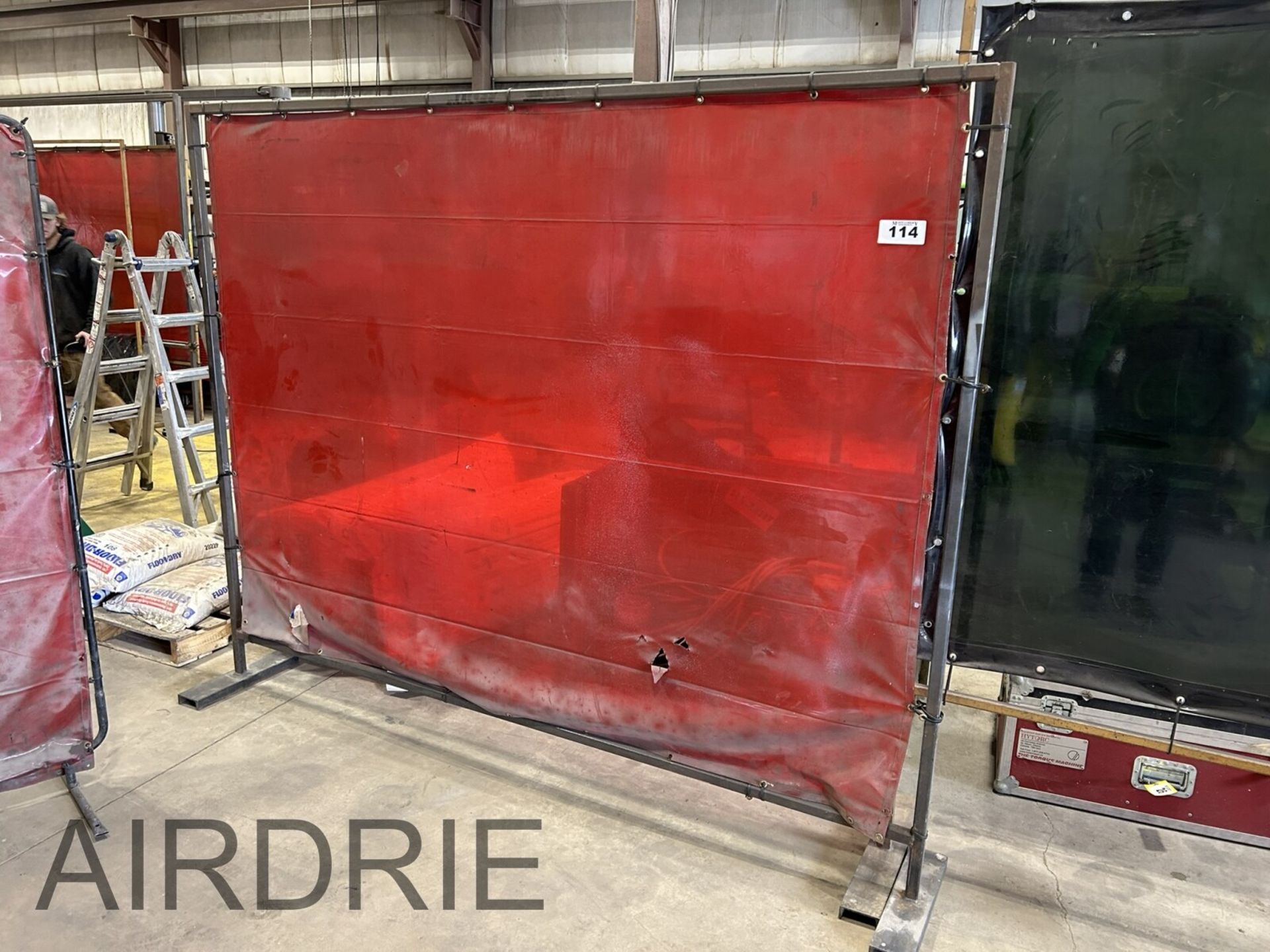 *OFFSITE* SHOP BUILT WELDING SCREEN 94"X71"