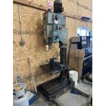 SUMMIT INDUSTRIAL DRILL PRESS S/N: 1024, 440V, 3PH, 5.1HP, JACOBS CHUCK #3 TAPER CHUCK, C/W 8" DRILL