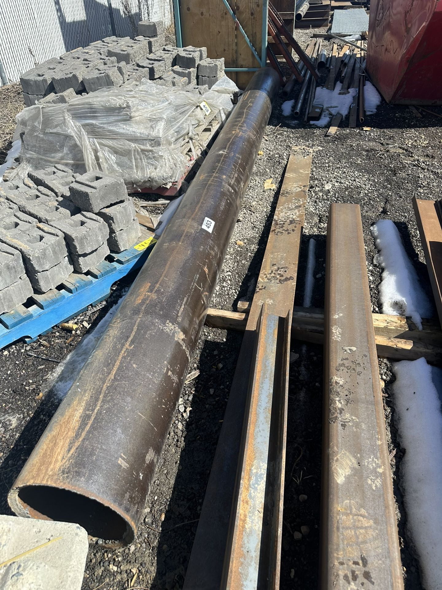 *OFFSITE* LENGTH OF 12" OD x16' SCH. 80 PIPE (SIZES ARE APPROXIMATE)
