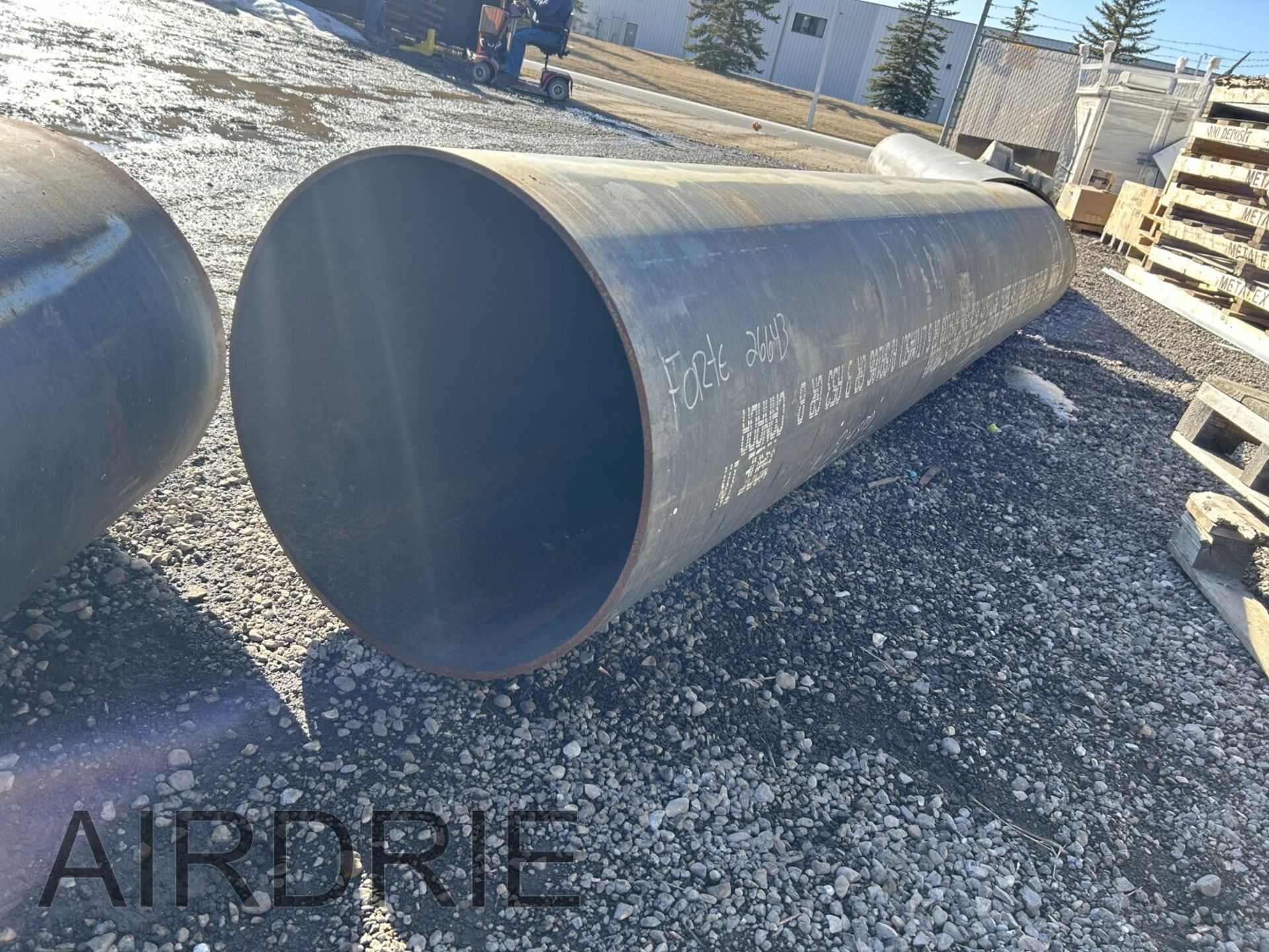 *OFFSITE* 24" STANDARD OD x 10' STEEL PIPE - Image 4 of 4