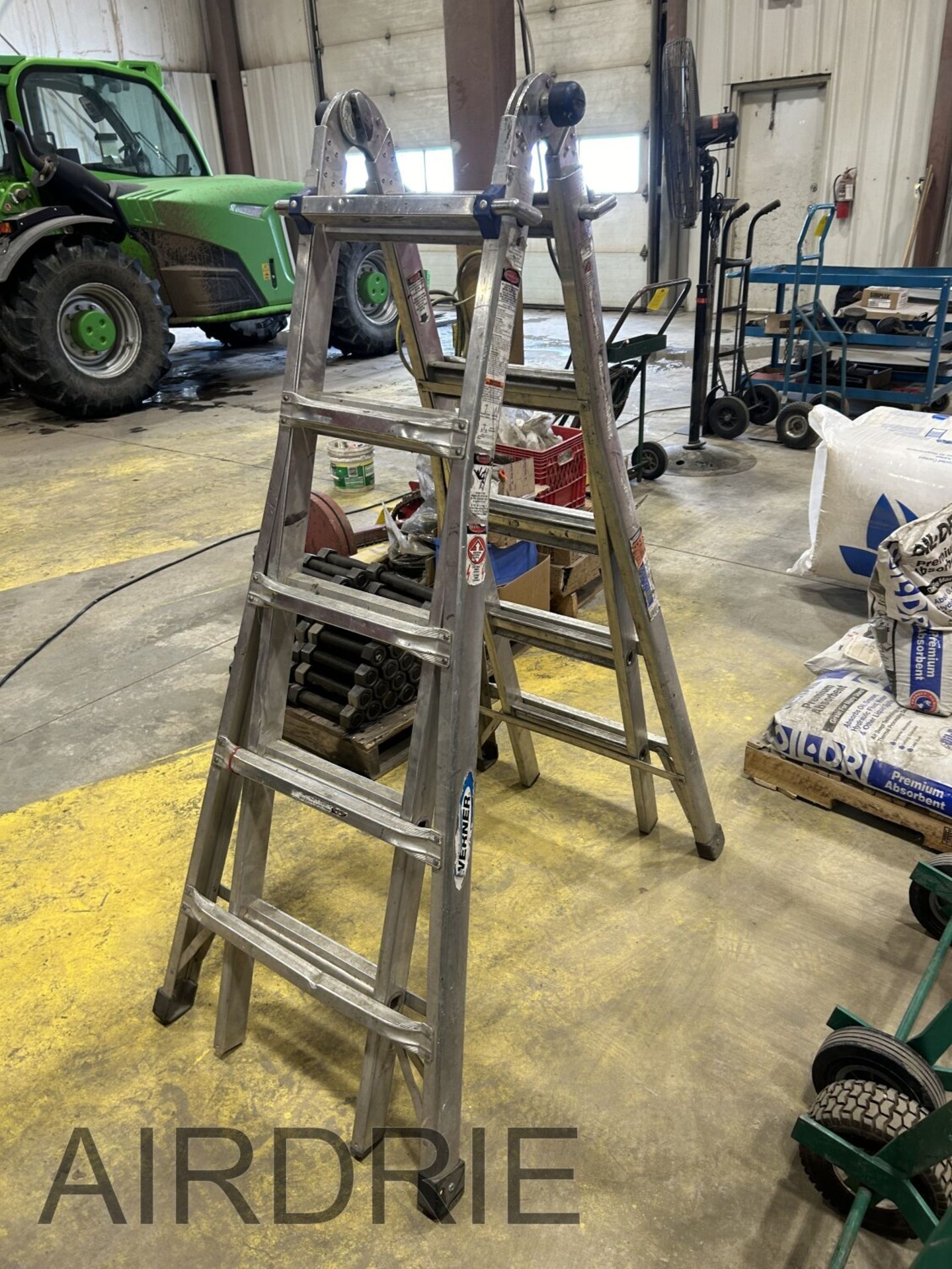 *OFFSITE* WERNER ALUMINUM MULTI-FUNCTION LADDER - Bild 2 aus 4