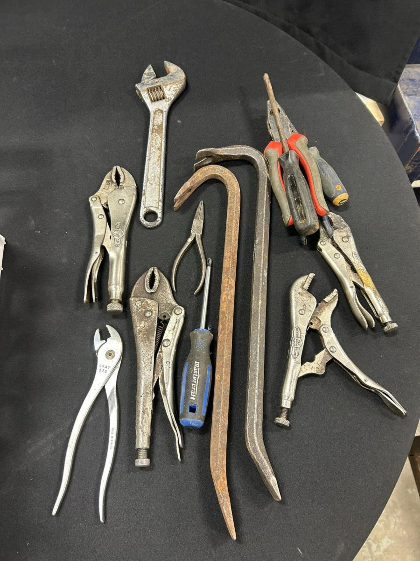 ASSORTED HAND TOOLS, CRESCENT WRENCHES, PLIERS, SCREWDRIVERS, ETC… - Image 2 of 5