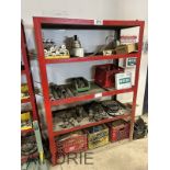 *OFFSITE* SHOP BUILT METAL STORAGE SHELF 51"X22"X71"H