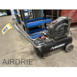 *OFFSITE* HUSKY 8 GAL. PORTABLE AIR COMPRESSOR (NO HOSE)