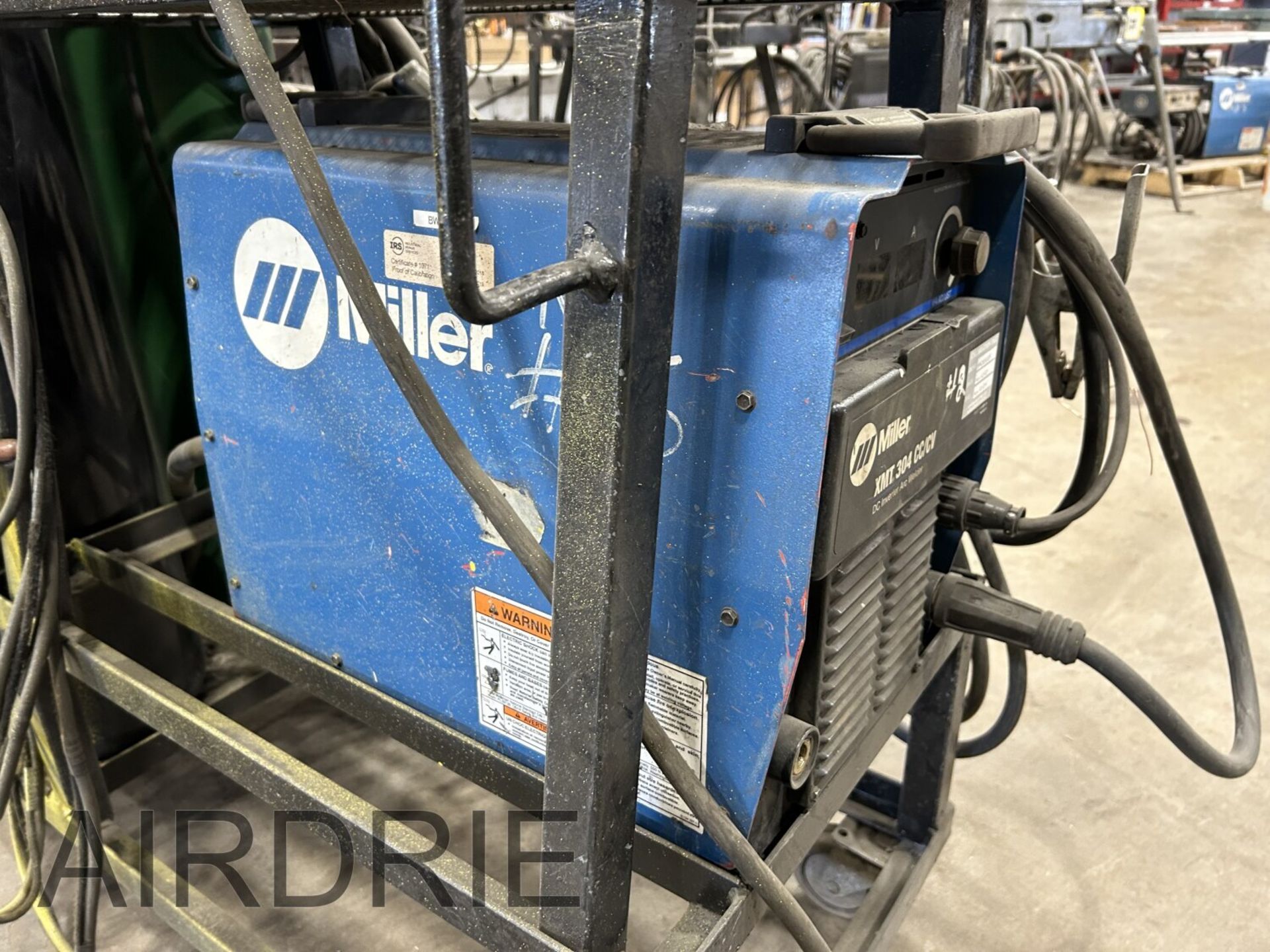 *OFFSITE* MILLER XMT 304 CC/CV DC INVERTER WELDING POWER SOURCE S/N KK065636, MILLER 22 A 24V WIRE - Image 6 of 11