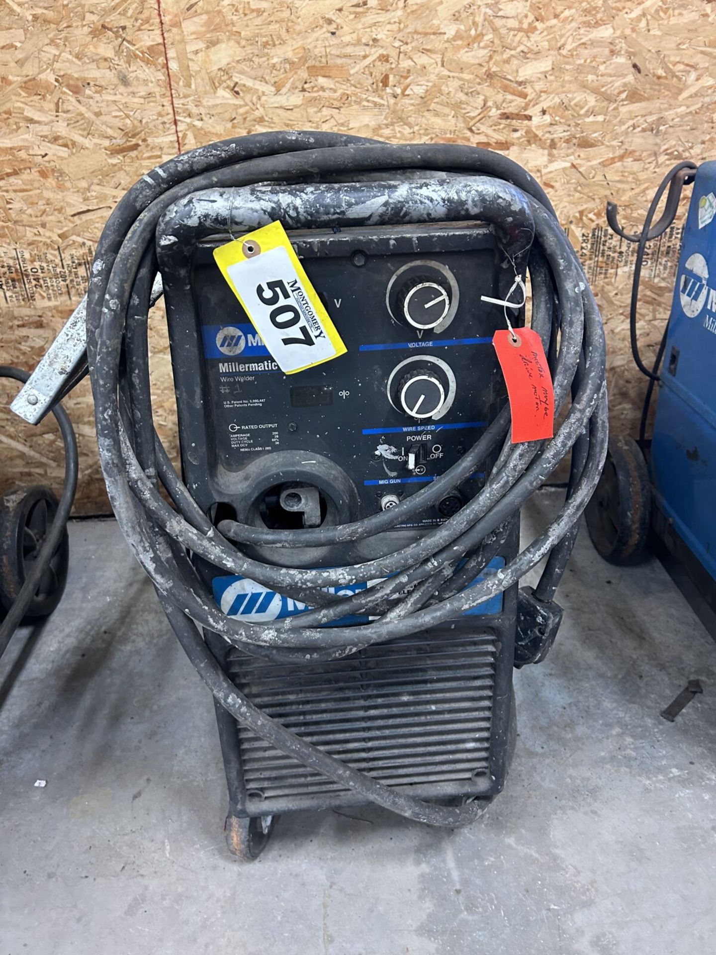 MILLERMATIC 251 MIG WELDER, S/N: LC242724, 220V, 1PH (UNTESTED) - Image 2 of 6