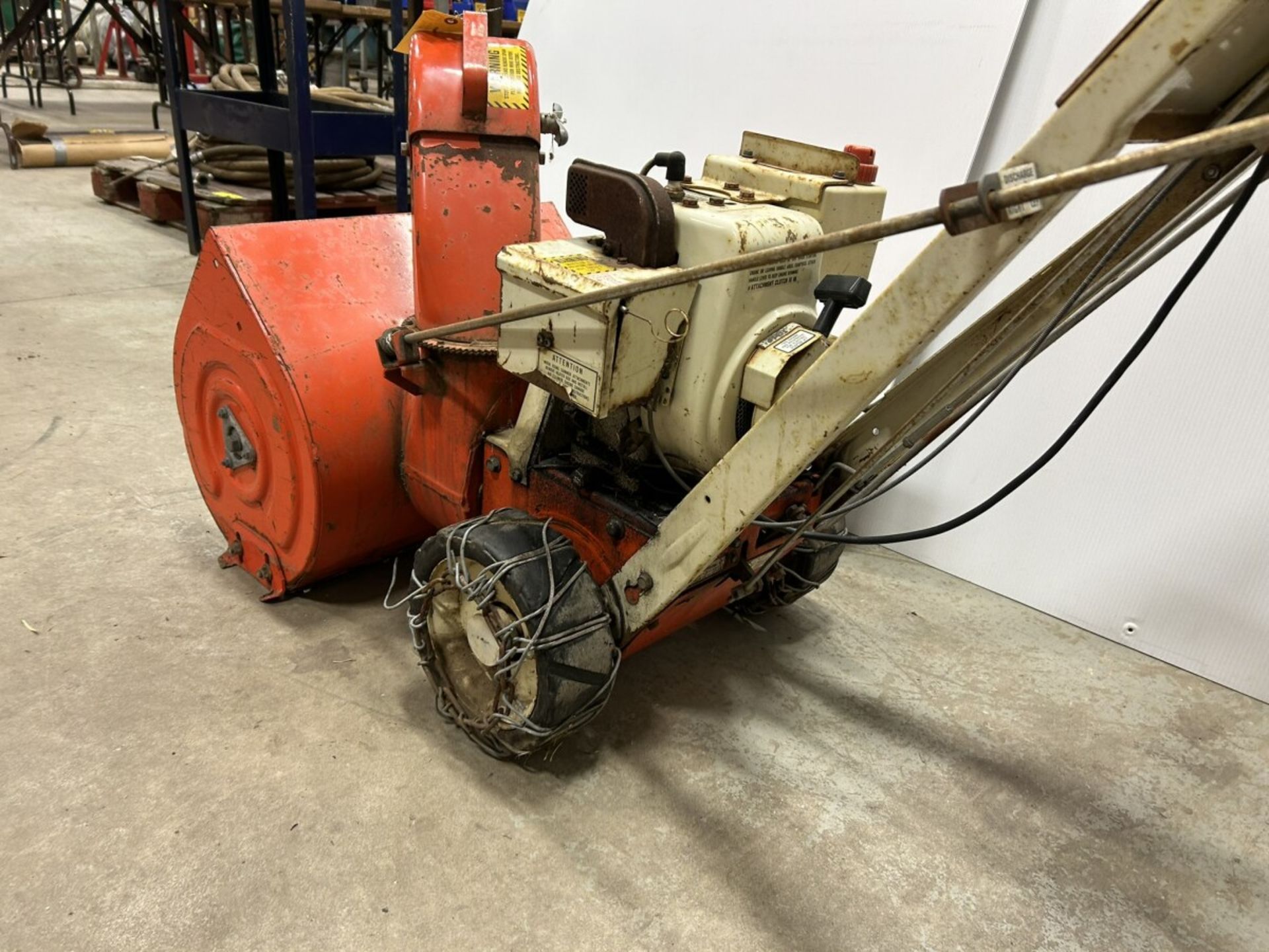 MFD 4HP SNOW THROWER (CONDITION UNKNOWN) - Image 5 of 6