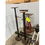 TELESCOPIC MATERIAL STANDS