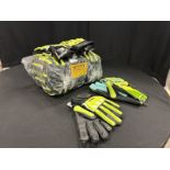 L/O STOUT MECHANICS GLOVES, SZ XXL, & 1-PAIR OF JUGGERNAUT GLOVES, SIZE L