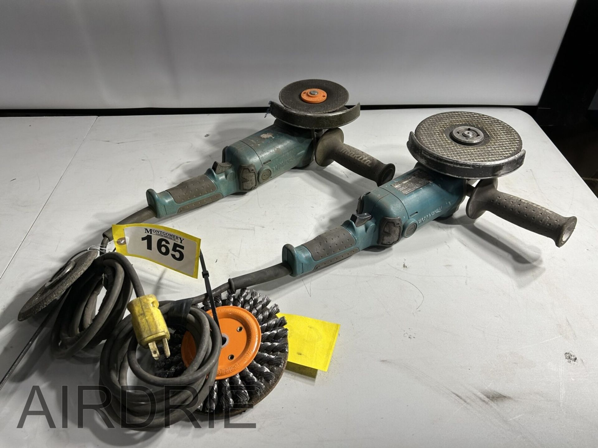 *OFFSITE* 2-MAKITA ELEC. 5" ANGLE GRINDERS