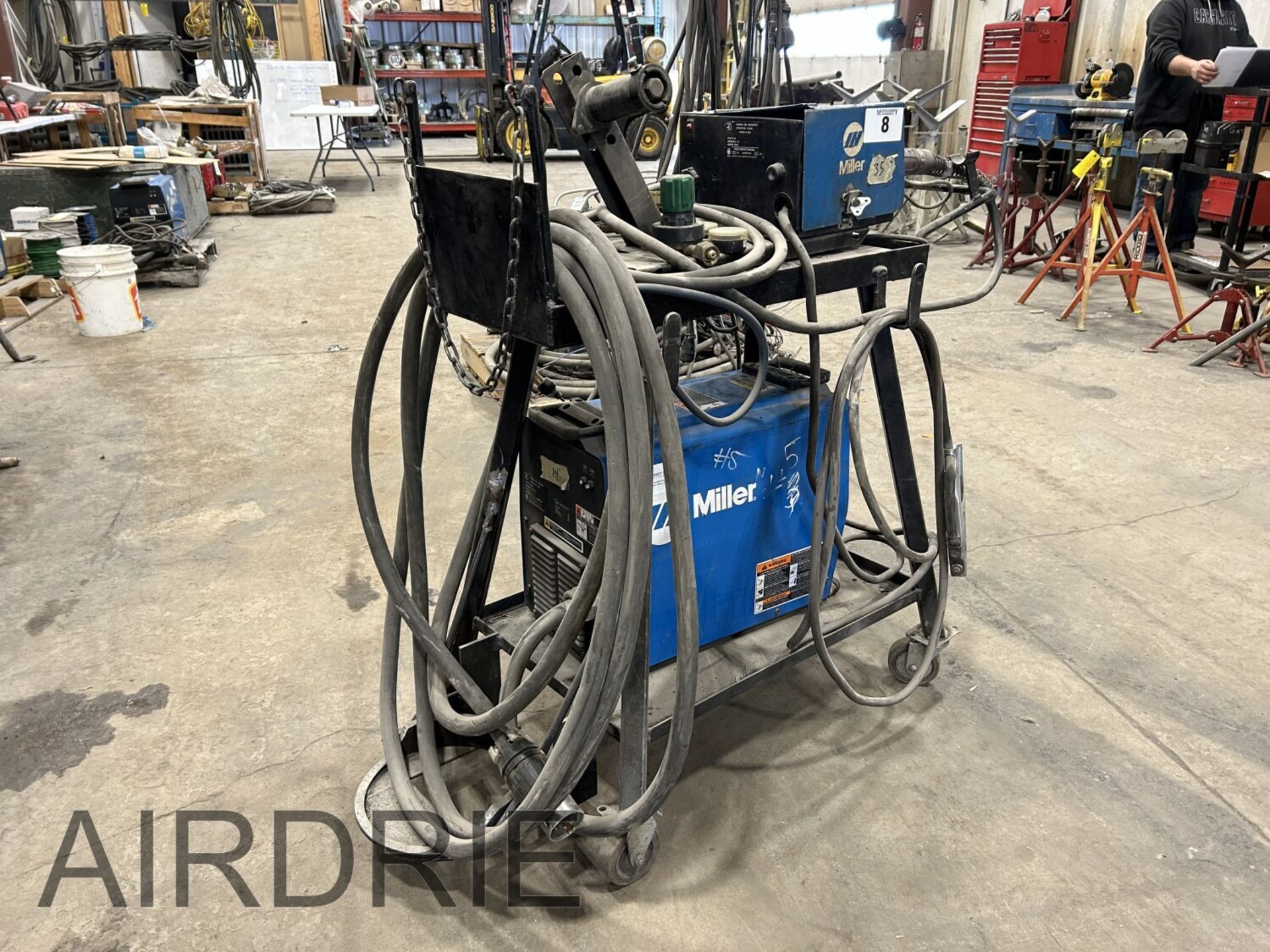 *OFFSITE* MILLER XMT 304 CC/CV DC INVERTER WELDING POWER SOURCE S/N LB514701, MILLER 22 A 24V WIRE - Image 4 of 10