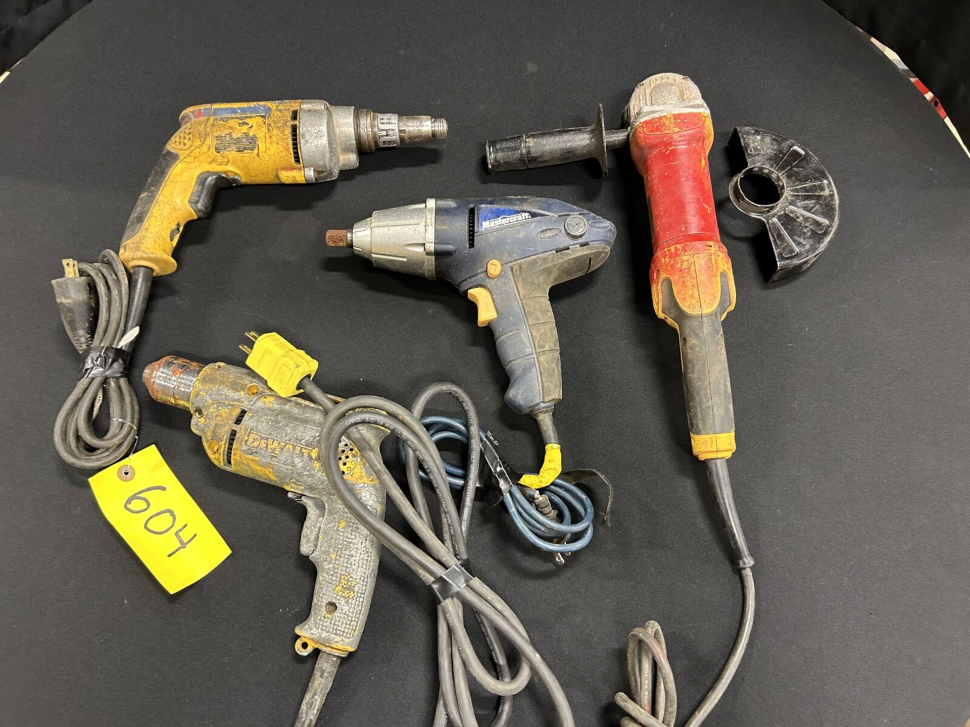 1/2" ELECTRIC IMPACT, DEWALT DRILLS, DEWALT SIDE GRINDER