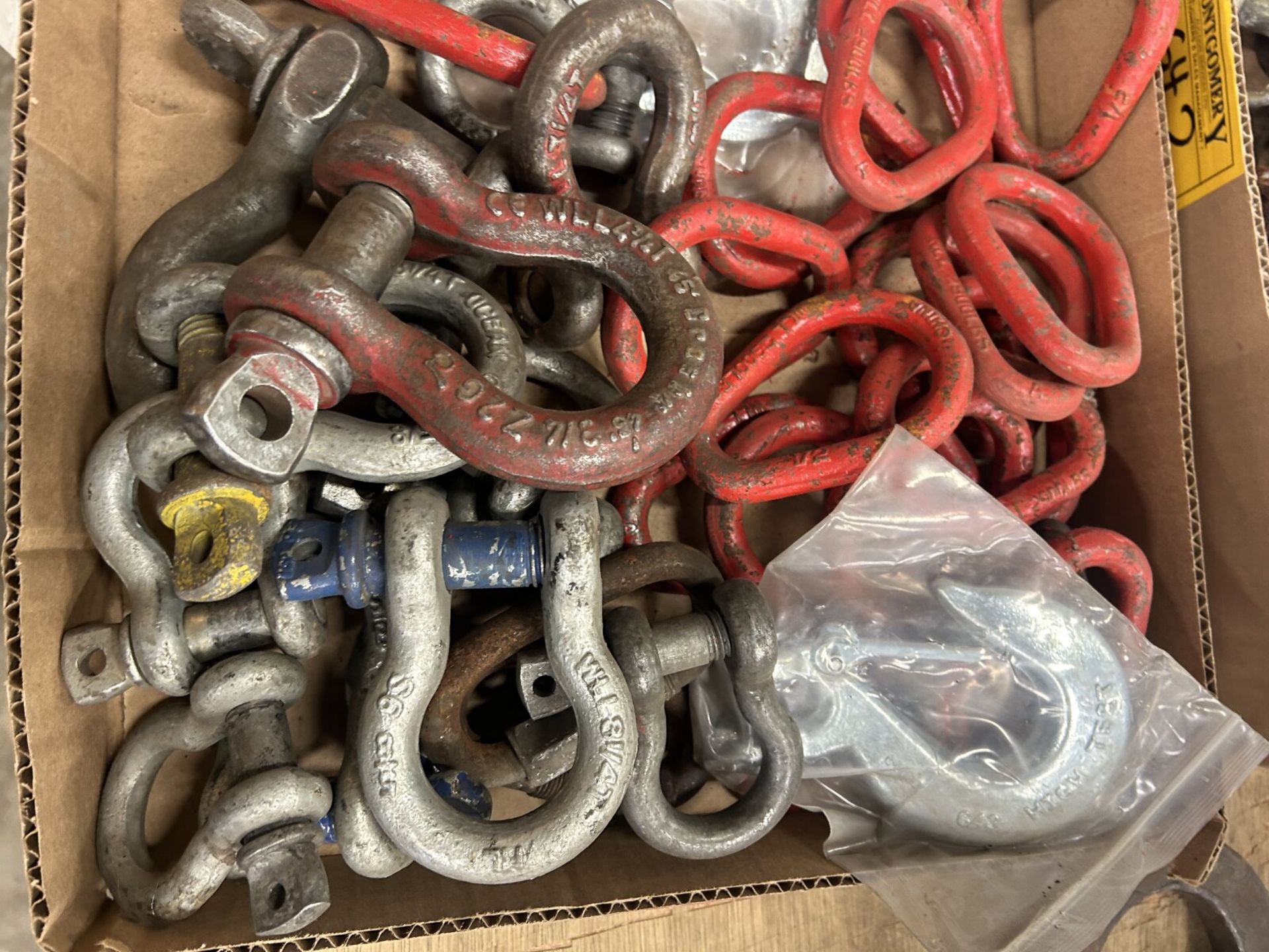 L/O - SHACKLES, CHAIN HOOKS, HITCH PINS, ETC. - Image 4 of 4