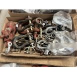 L/O SHACKLES, HITCH PINS, CHAIN HOOKS, 2T SNATCH BLOCK