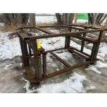 STEEL WELDING FRAME ON WHEELS 45"X72"