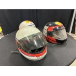 L/O ASSORTED CRASH HELMETS