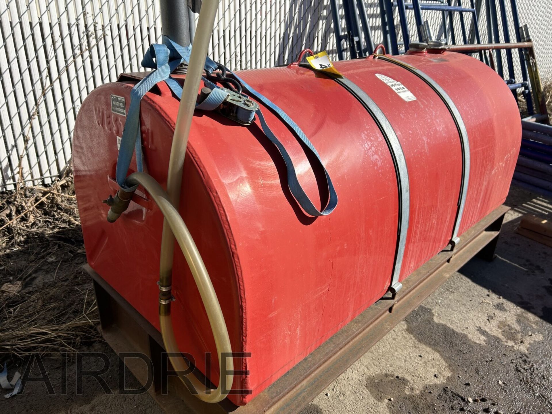 *OFFSITE* WESTEEL DOUBLE WALL FUEL VAULT & TRANSFER PUMP, 130 GAL, S/N: 671407304 - Image 2 of 6