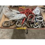 L/O - SHACKLES, CHAIN HOOKS, HITCH PINS, ETC.