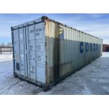 1997 40 FT SEA-CONTAINER, ONE END DOORS, S/N CBHU1531847