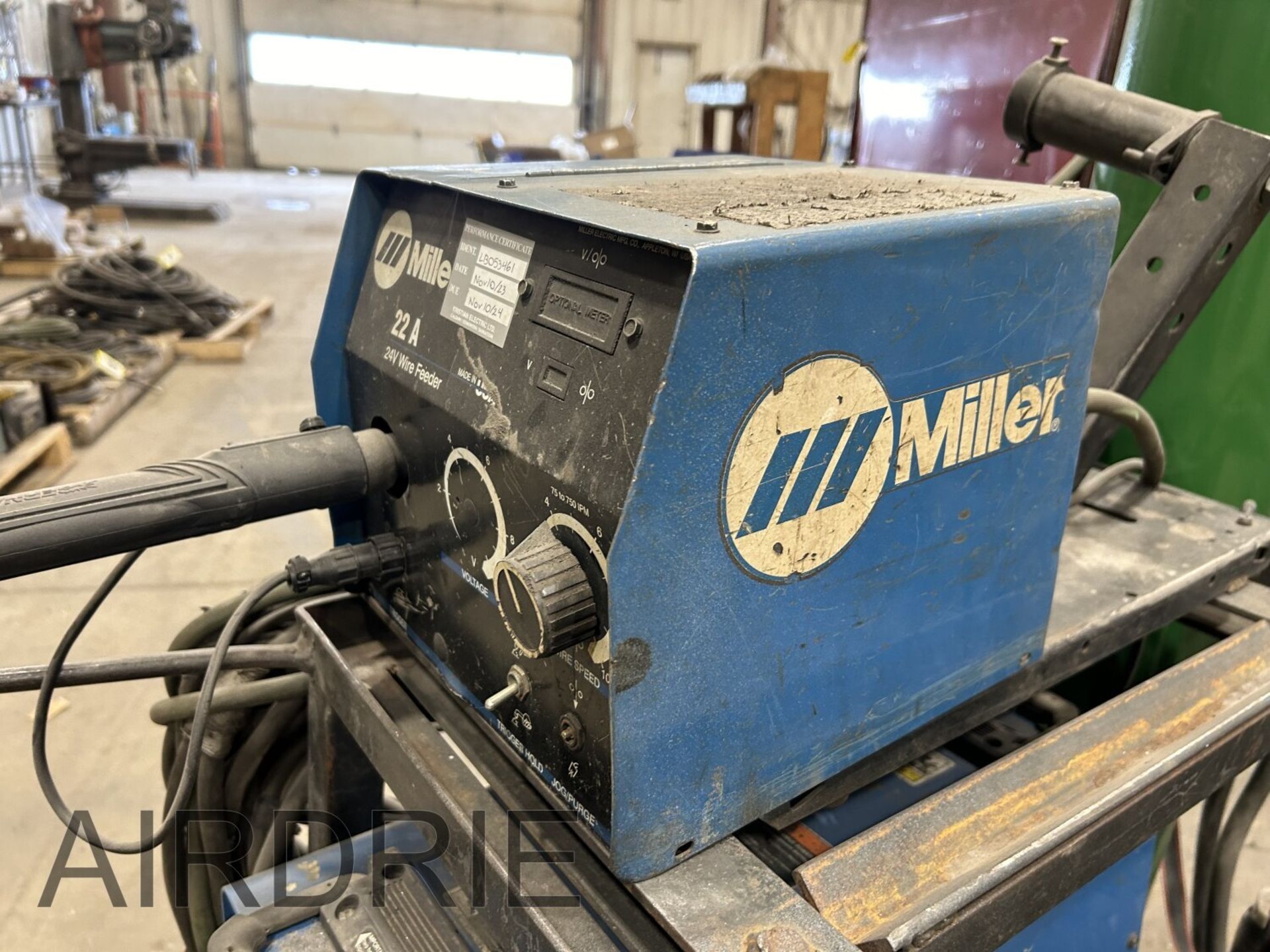 *OFFSITE* MILLER XMT 304 CC/CV DC INVERTER WELDING POWER SOURCE S/N LB214700, MILLER 22 A 24V WIRE - Image 8 of 10