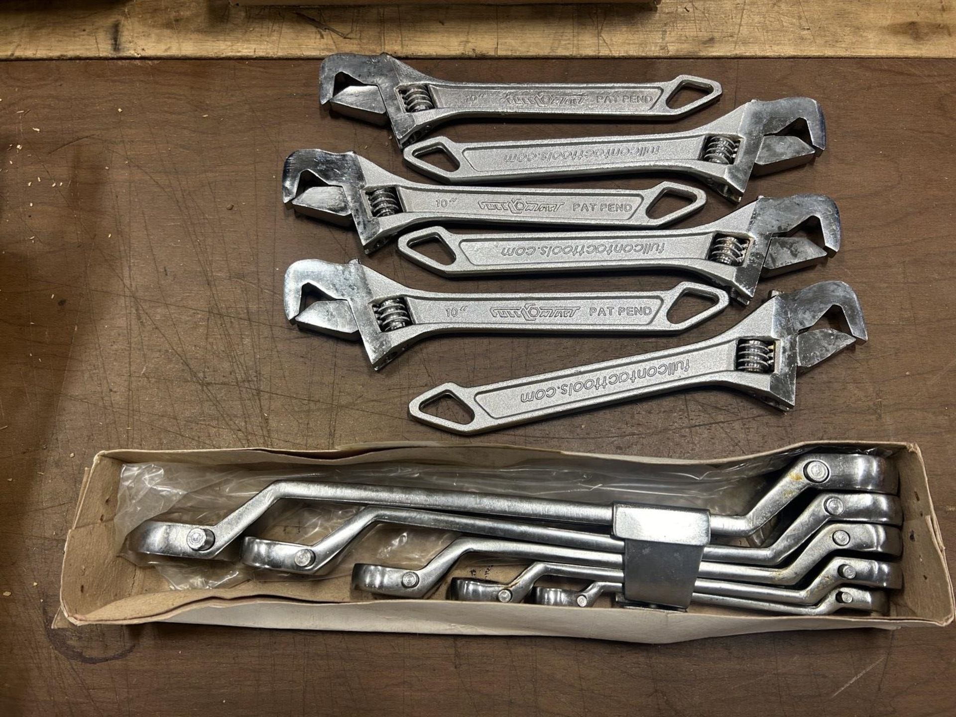 L/O - FULLCONTACT ADJUSTABLE WRENCHES, STANDARD RATCHET WRENCHES - Image 2 of 3