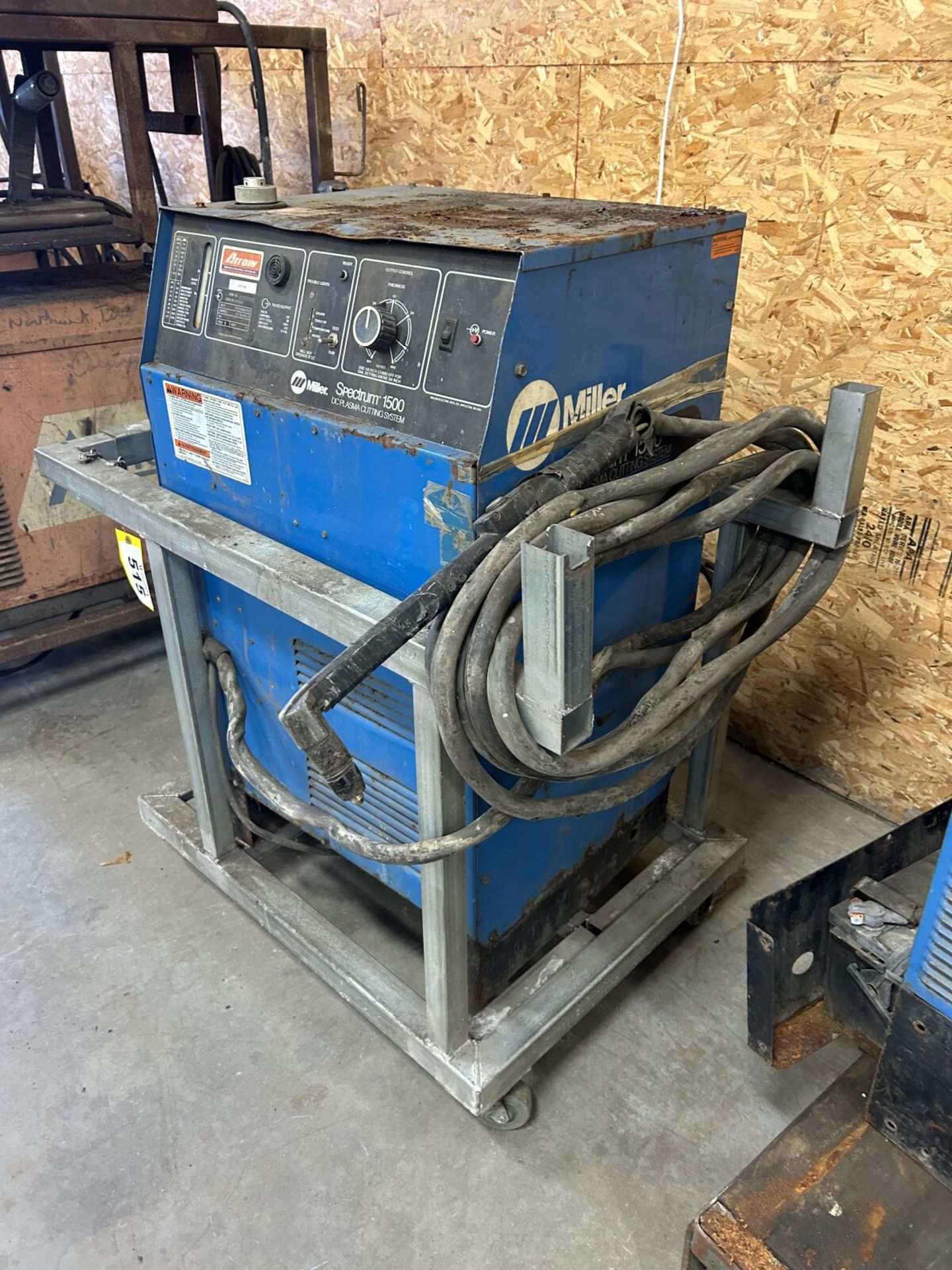 MILLER SPECTRUM 1500 DC PLASMA CUTTING SYSTEM, 3PH, S/N: JK709963 (UNTESTED) - Image 3 of 5