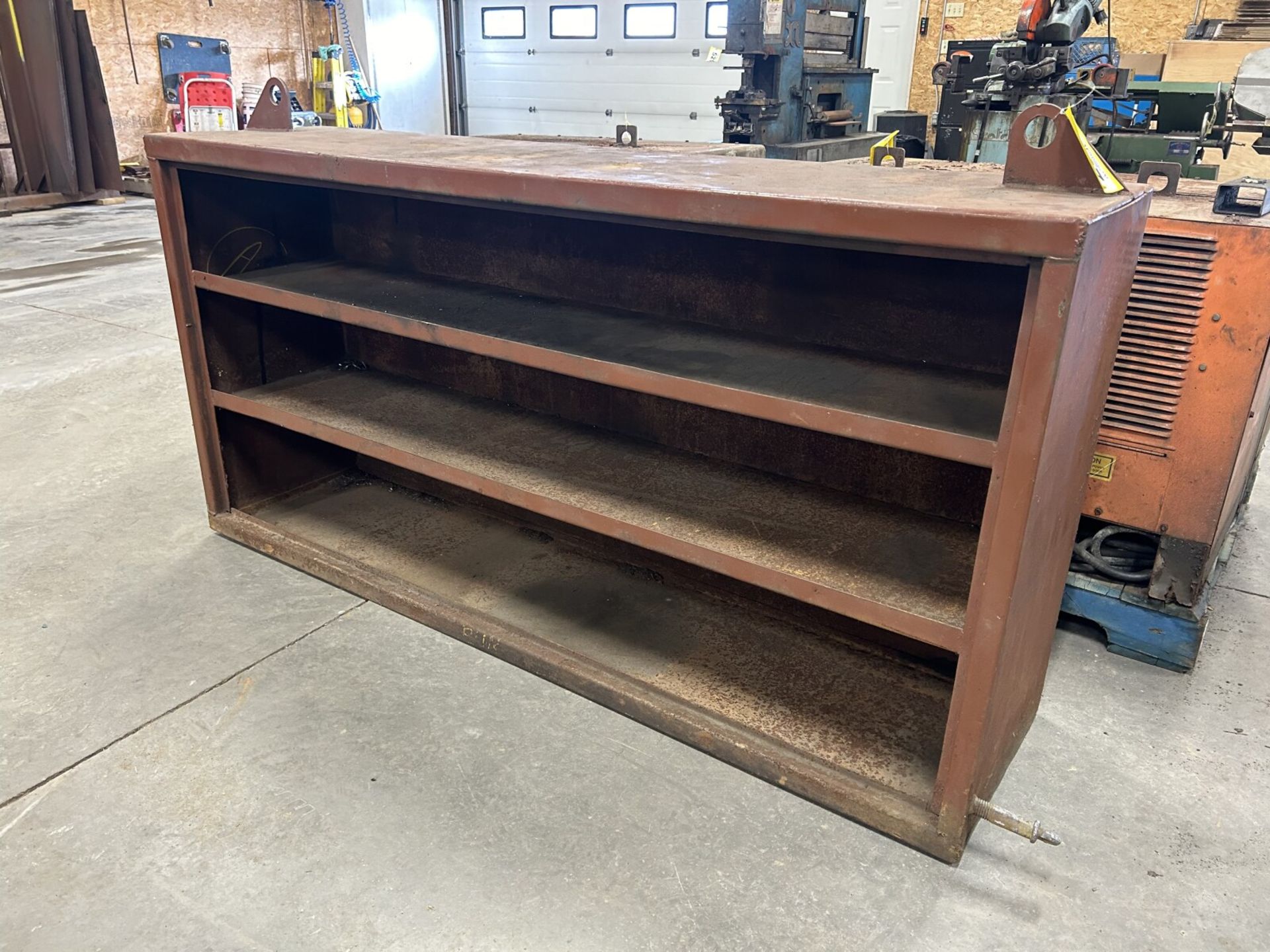 72"x18" STEEL SHELF UNIT