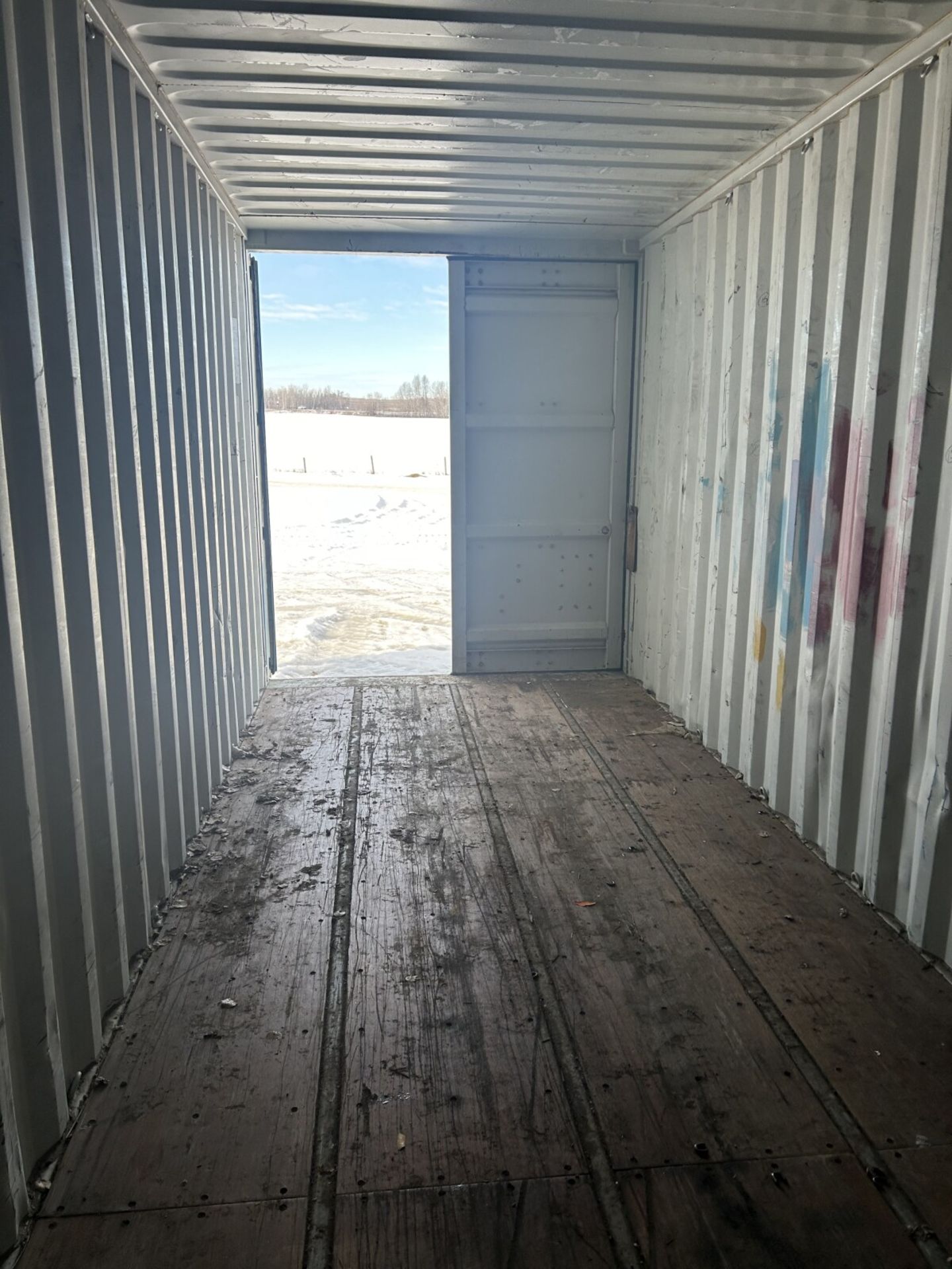 1997 40 FT HI-CUBE SEA-CONTAINER, ONE END DOORS, S/N EMCU9231245 - Image 6 of 6