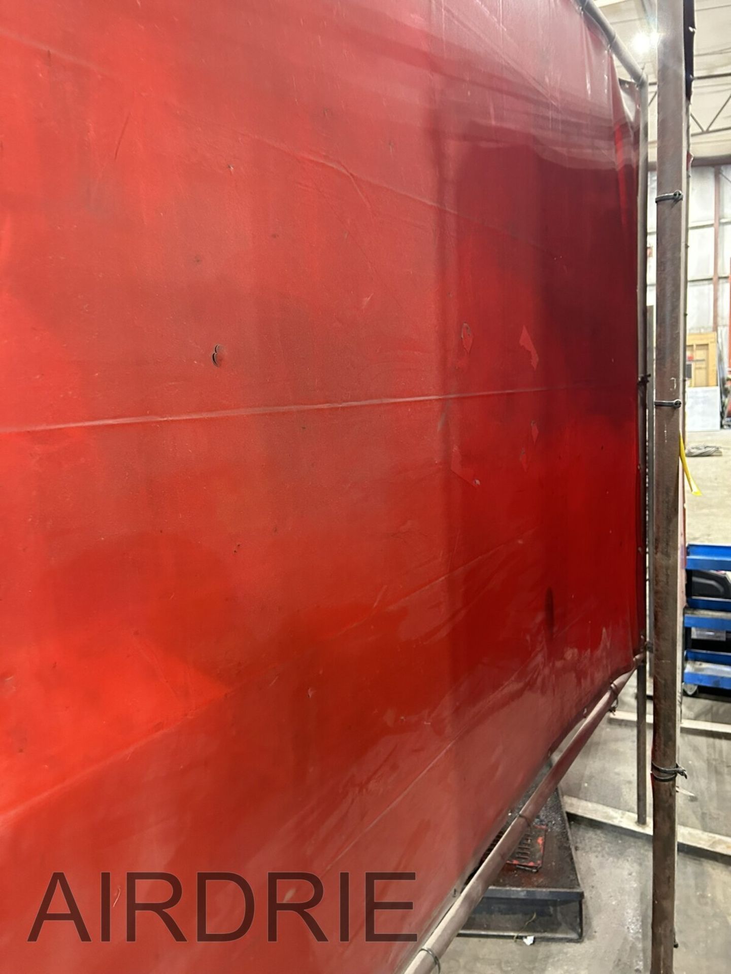 *OFFSITE* PAIR OF SHOP BUILT WELDING SCREEN FRAMES 94"X69" - Image 2 of 3