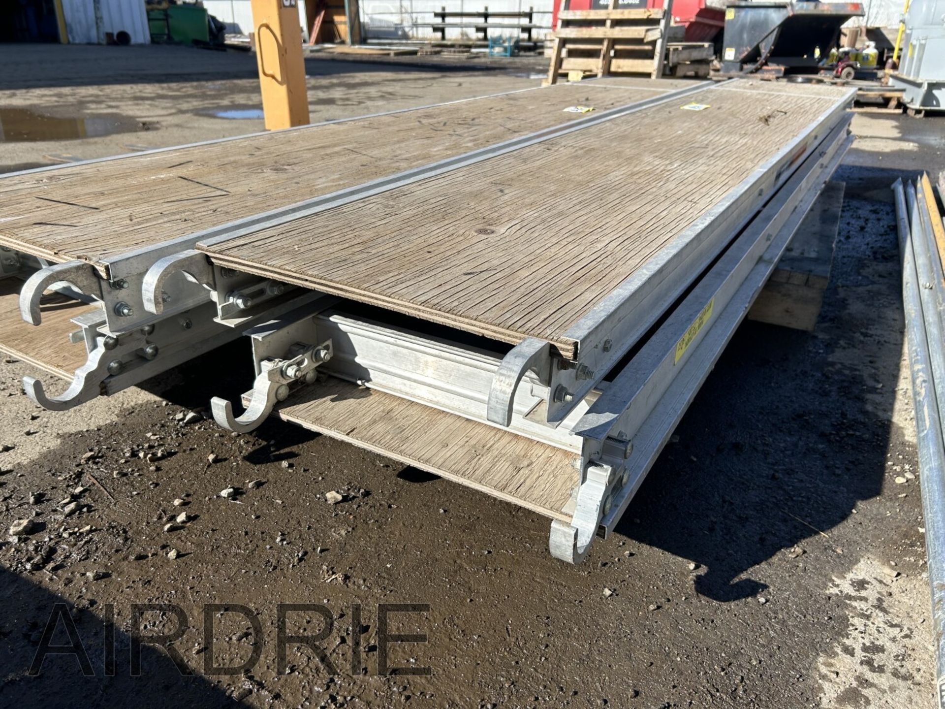 *OFFSITE* 2 - 10' ALUMINUM SCAFFOLD DECKS - Image 2 of 3