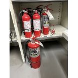 L/O ASSORTED FIRE EXTINGUISHERS