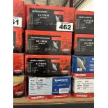 8-BOXES OF ASSORTED GRABBER DRYWALL SCREWS