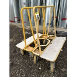 PAIR OF DRYWALL/BOARD CARTS