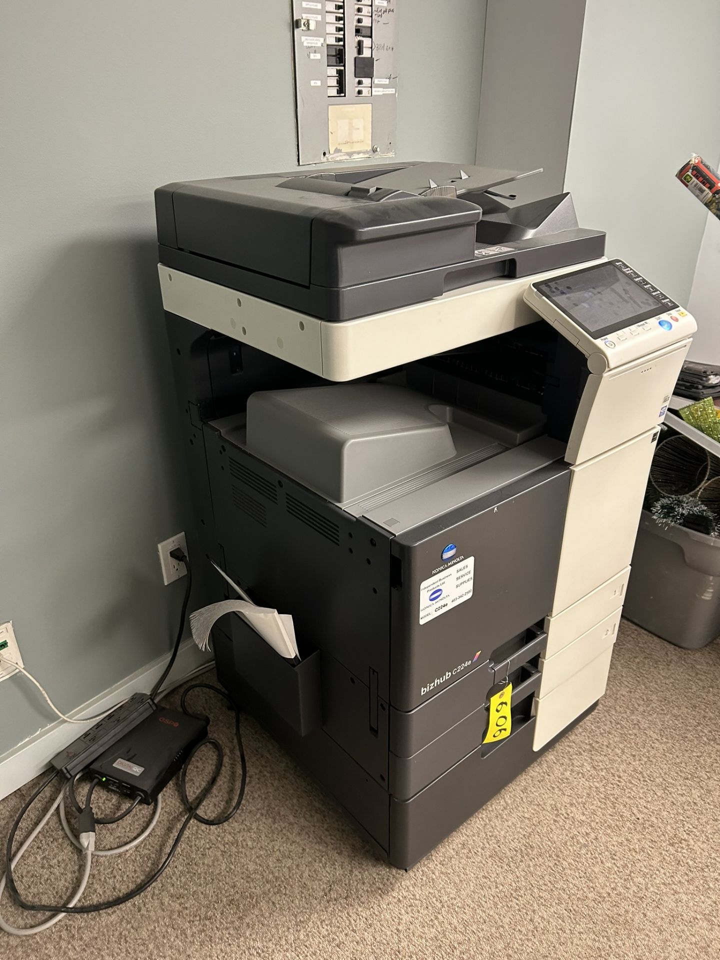 2013 KONICA MINOLTA BIZHUB C224E COPIER/PRINTER- 81,390 TOTAL COPIES (on 2nd Floor Buyer to Remove) - Image 2 of 9