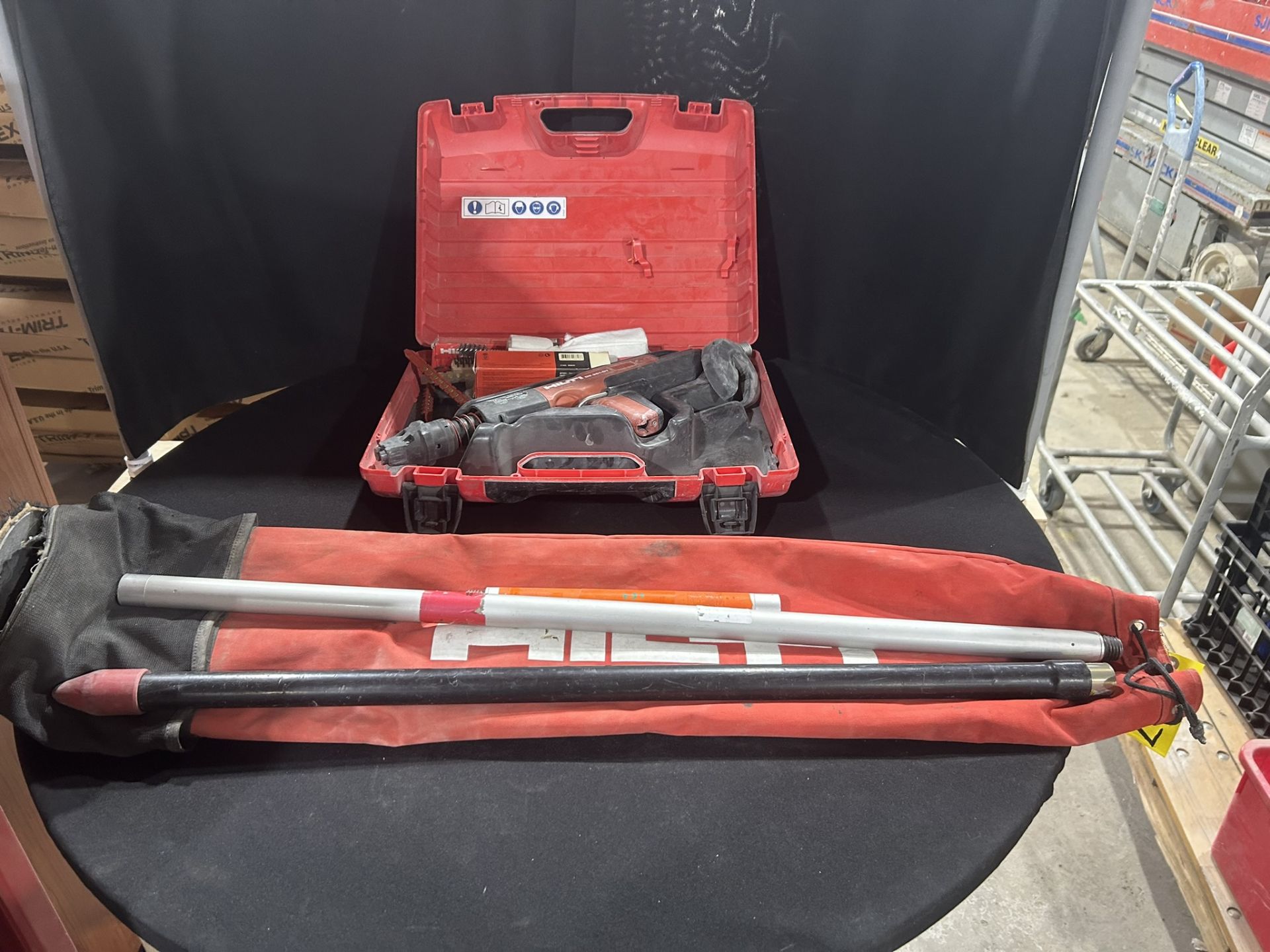 HILTI DX 351-CT FULLY AUTOMATIC POWDER ACTUATED, FOR ATTACHING CEILING FASTENERS TO CONCRETE OR