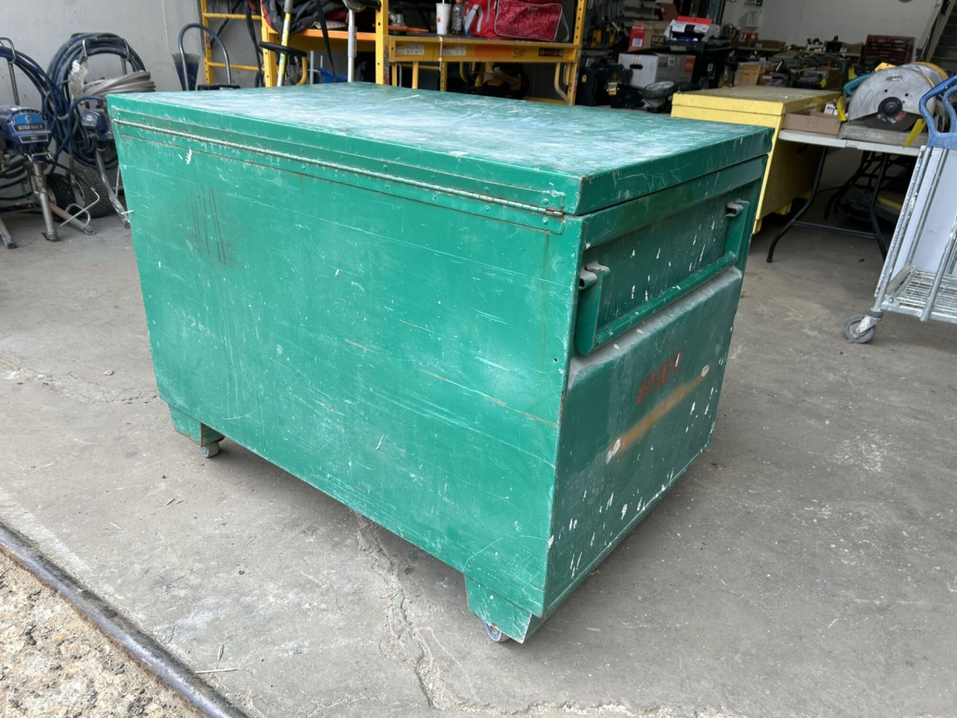 GREENLINE JOB SITE ROLLING TOOL BOX 48"X30"X30"H - Image 6 of 6