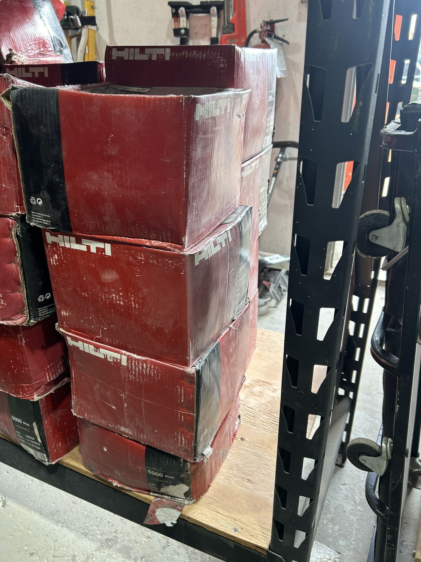 8-BOXES OF HILTI 6 X 1-5-8" PBH SD DRYWALL SCREWS (TIMES THE MONEY X8)