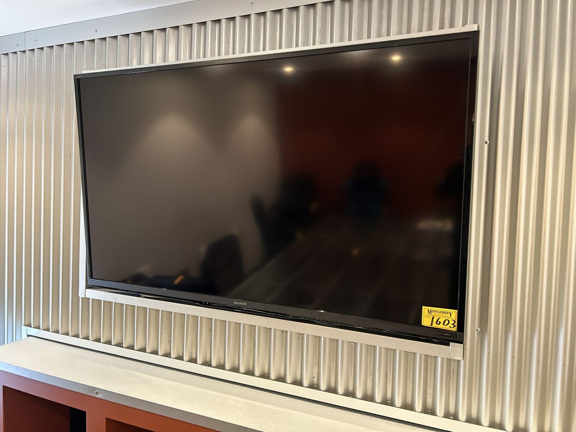 SHARP AQUOS 70" FLATSCREEN TV W/ WALL MOUNT & REMOTE - Image 2 of 5