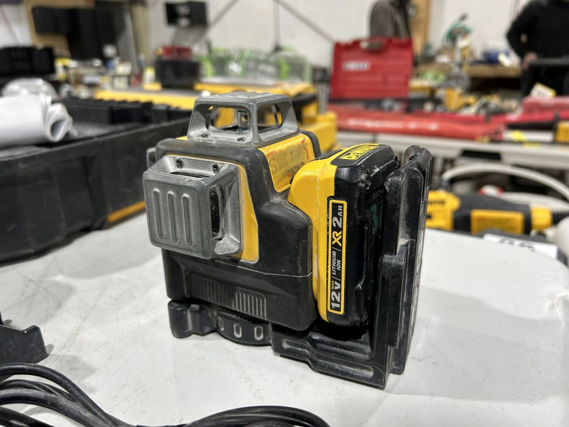 DEWALT CORDLESS LASER LEVEL W/ BATTERY & CHARGER - Image 2 of 11