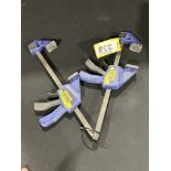 PAIR OF 12" IRWIN QUICK GRIP CLAMPS