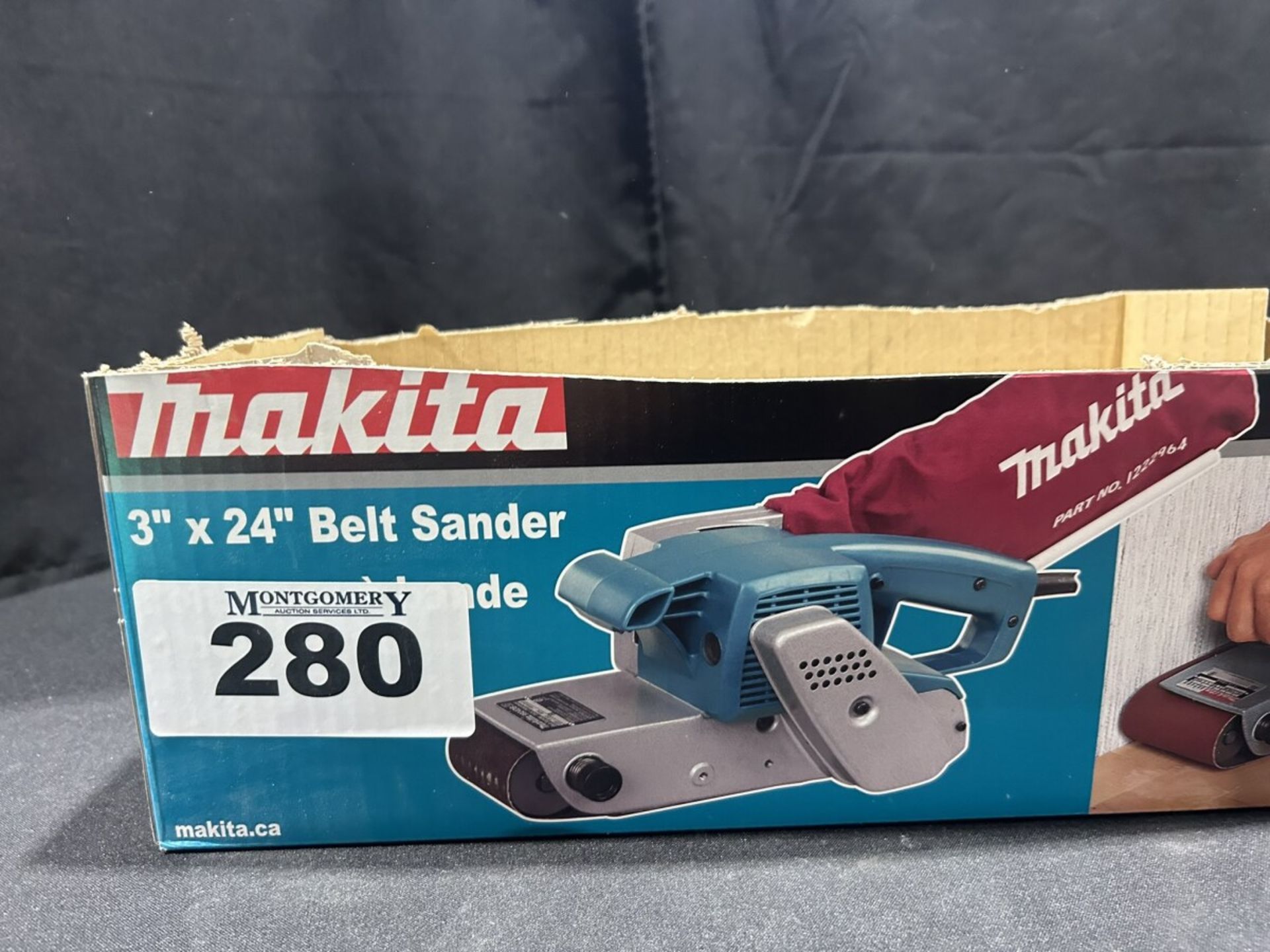 MAKITA ELEC. 3" BELT SANDER - Image 4 of 4