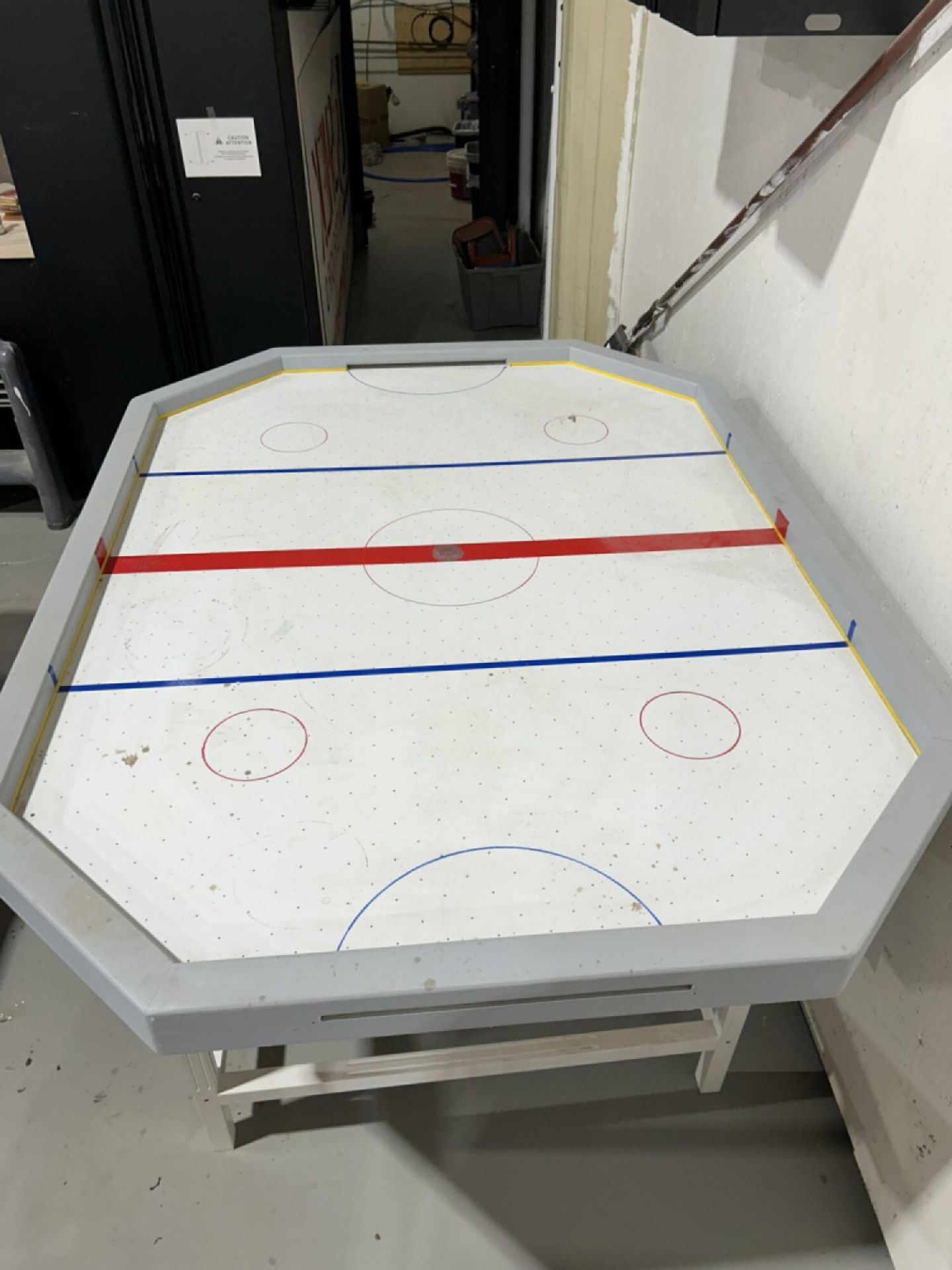 CUSTOM BUILT AIR HOCKEY TABLE 62"X46" - Image 3 of 4