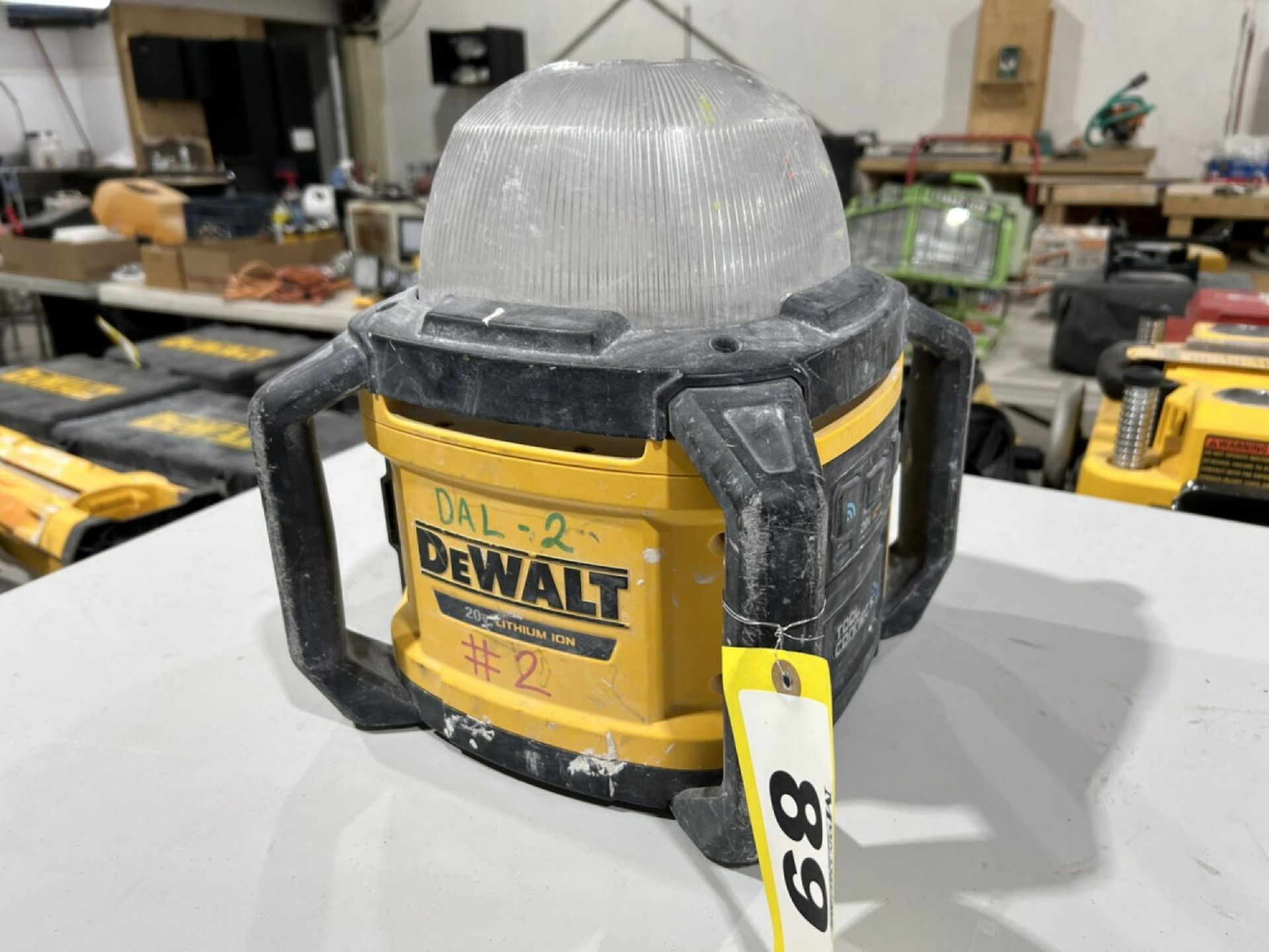 DEWALT CORDLESS BLUETOOTH ALL PURPOSE LED LIGHT