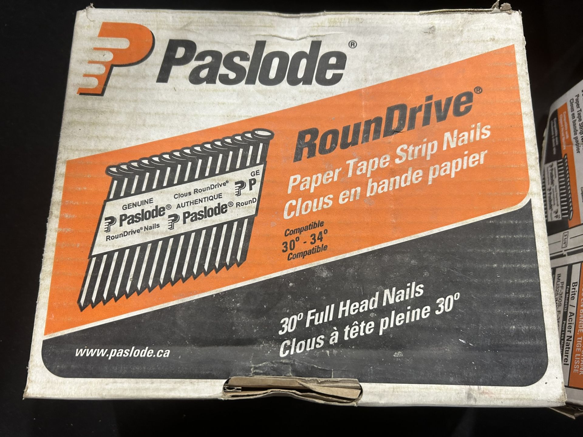 2-BOXES OF PASLODE 3.25" STRIP NAILS - Image 2 of 4