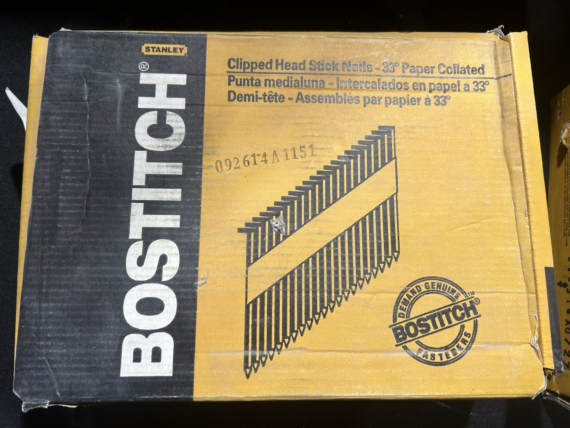 2-BOXES OF BOSTITCH 3.25" STRIP NAILS - Image 4 of 6